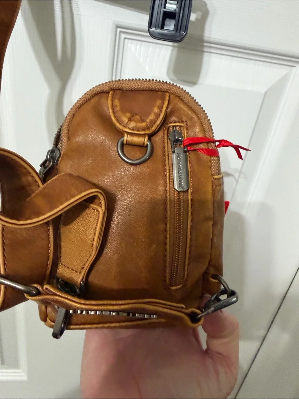 Montana West Brown Mini Crossbody Messenger Bag